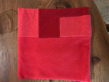 Load image into Gallery viewer, Reversible Patchwork Snood  - Reds &amp; Orange
