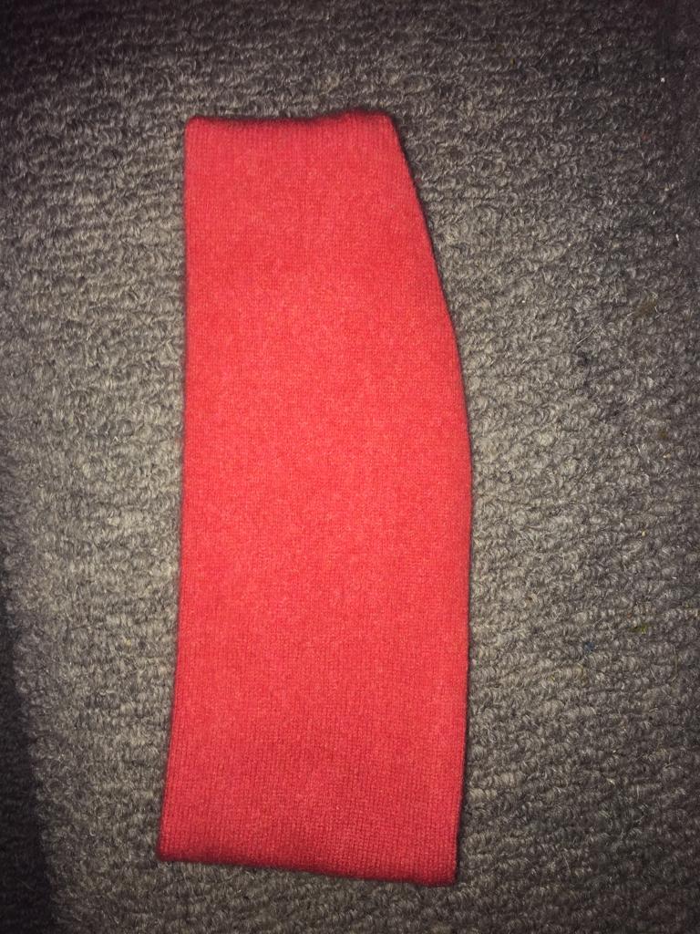 Headband - Orangey Red